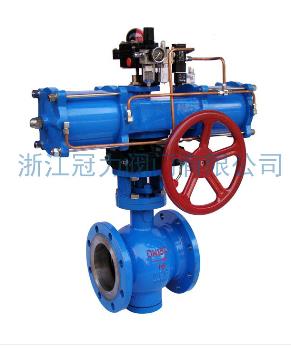 法蘭式V型球閥節(jié)流、控流